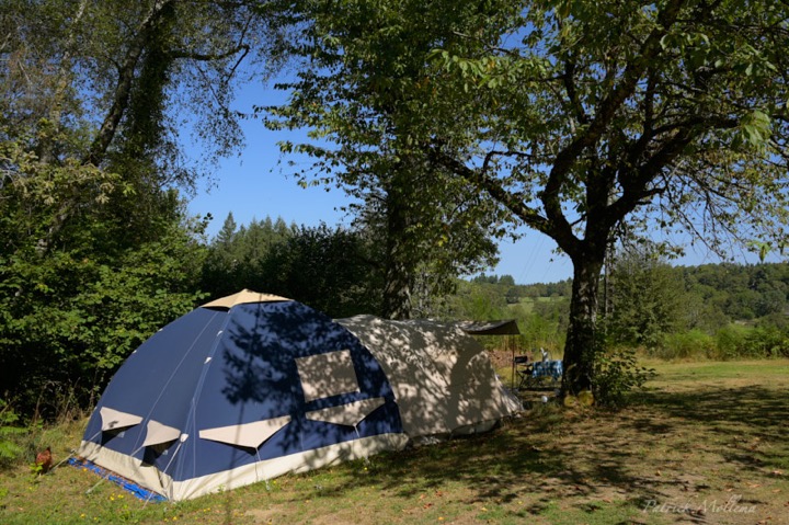 Mooi uitzocht bij tent Paradis